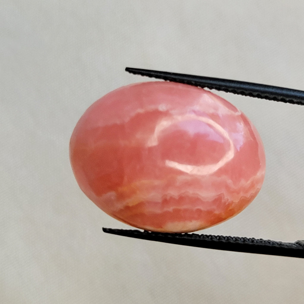 15.66ct Rhodochrosite cabochon