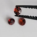 3 stone Red Garnet parcel