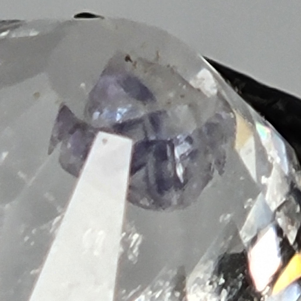 Rare Quartz w/Fluorite inclusion 2.48ct