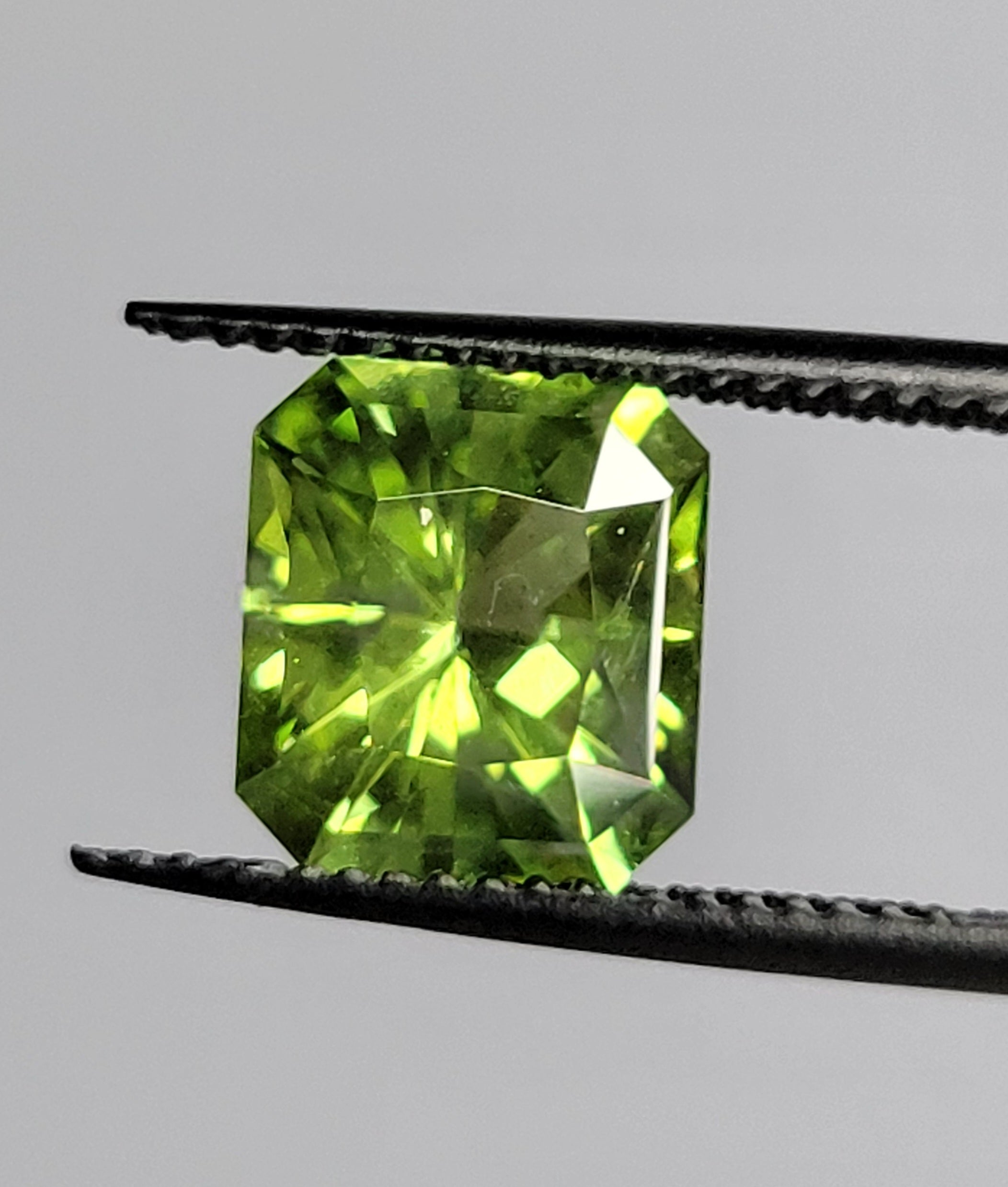 3.03ct Emerald Cut Peridot
