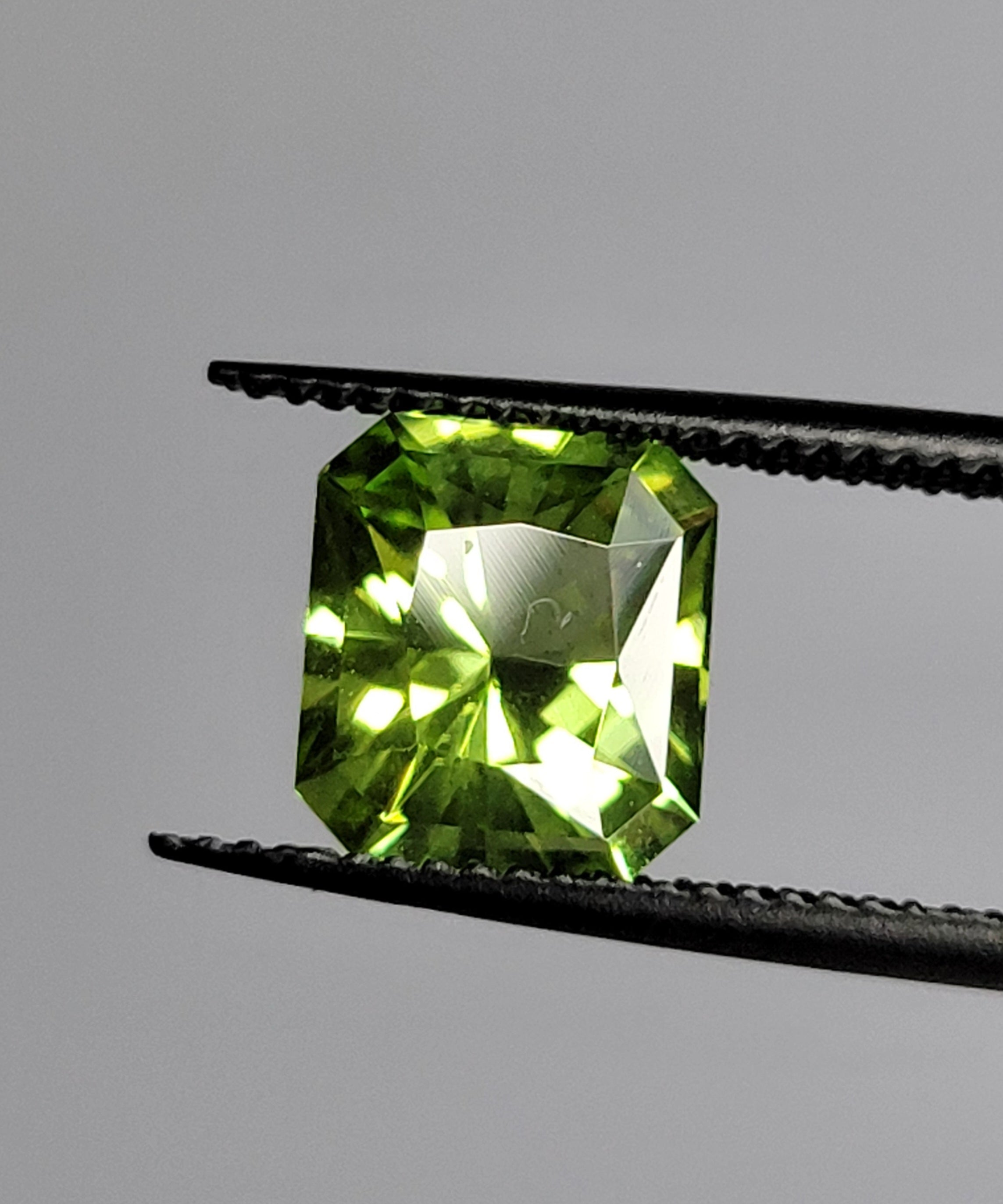 3.03ct Emerald Cut Peridot