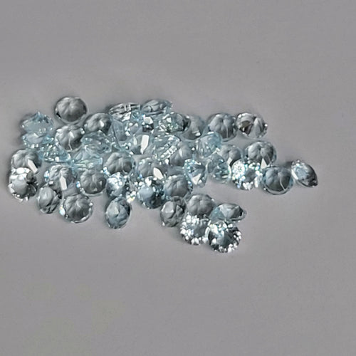 (45) 3mm round Topaz parcel