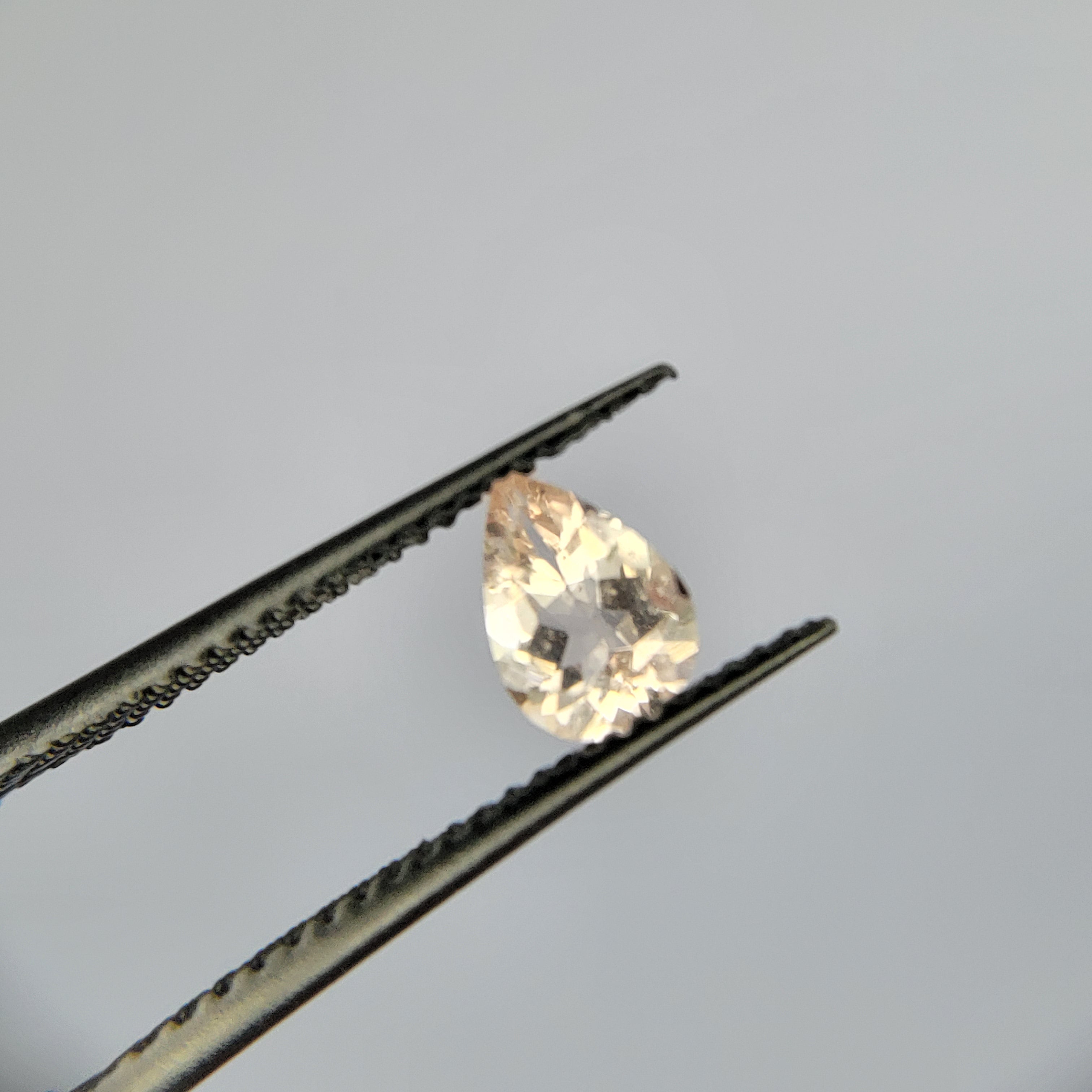 0.54ct Pear Shaped Morganite