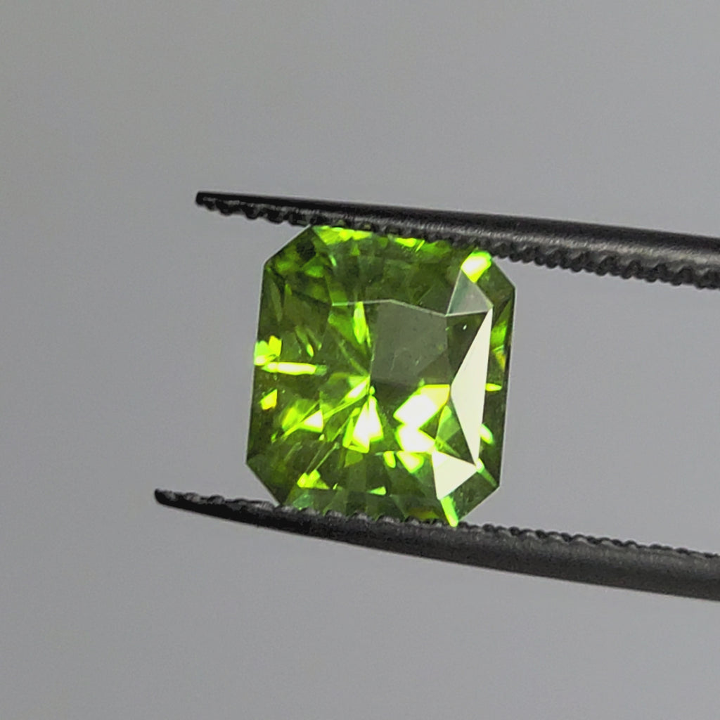 3.03ct Emerald Cut Peridot