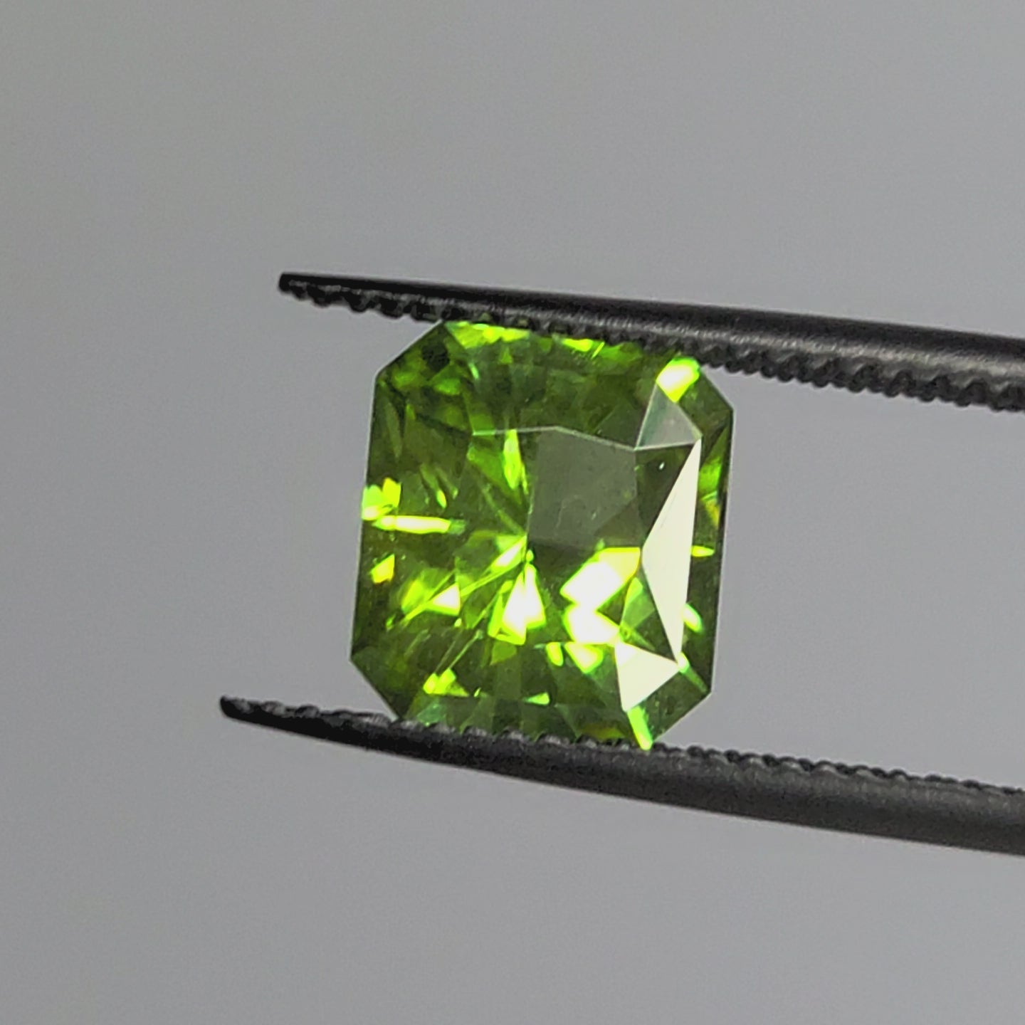3.03ct Emerald Cut Peridot