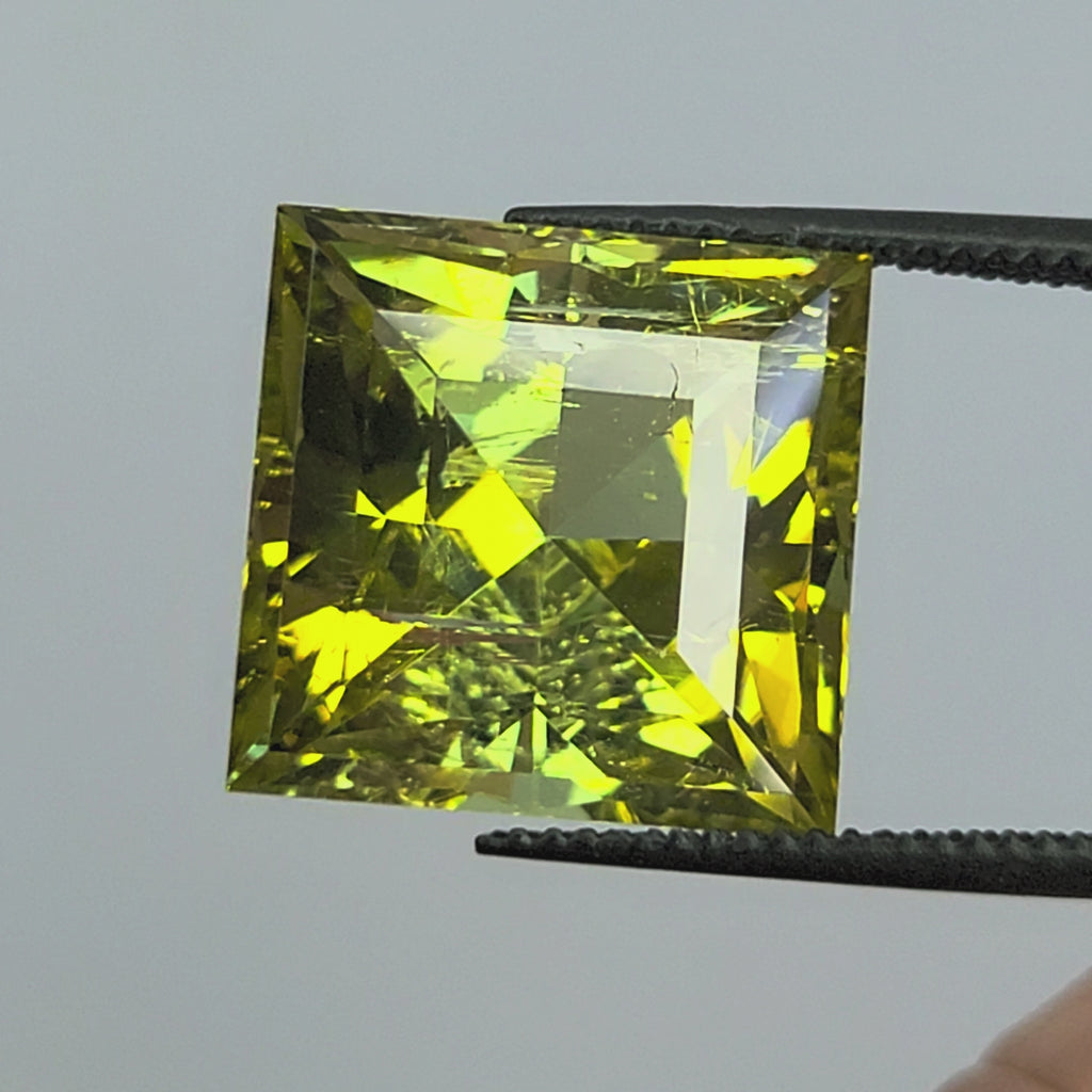 Very Large 15.50ct Yellow Tourmaline